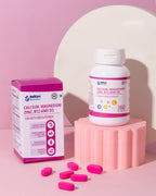 Calcium, Magnisum, Zinc, B12, D3